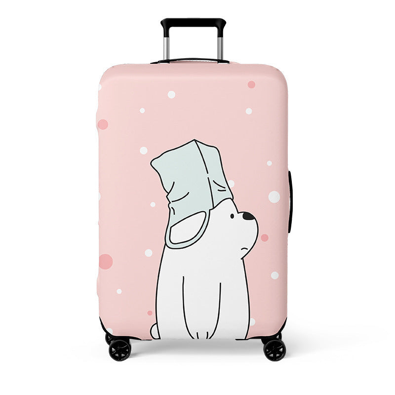 Unisex suitcase with stylish animal motif Kalsten
