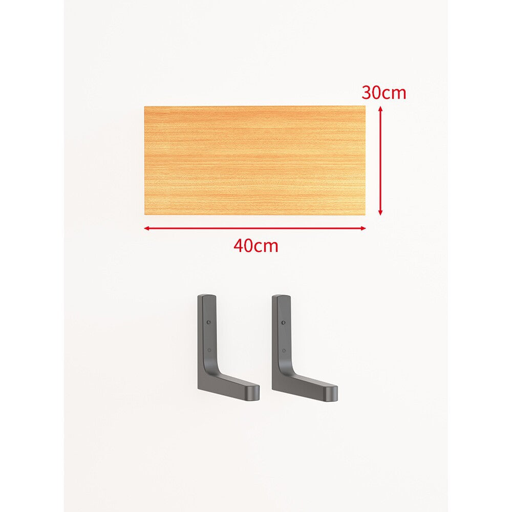 Long Narrow Floating Wall Shelf Kit with Concealed Heavy-Duty Brackets