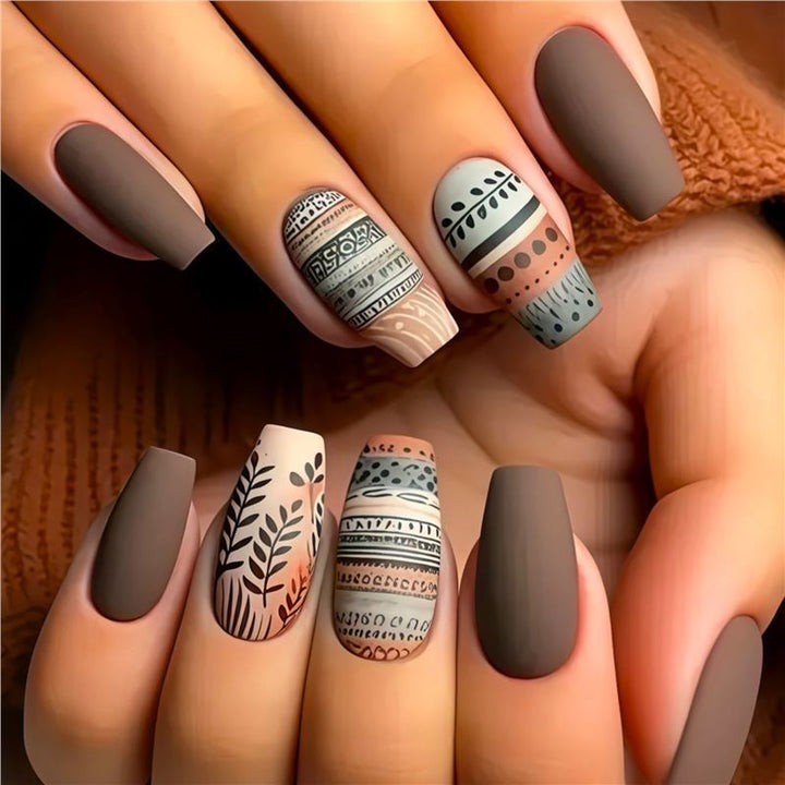 Artistic Floral Design Press-On Nails Kalsten 1788434359