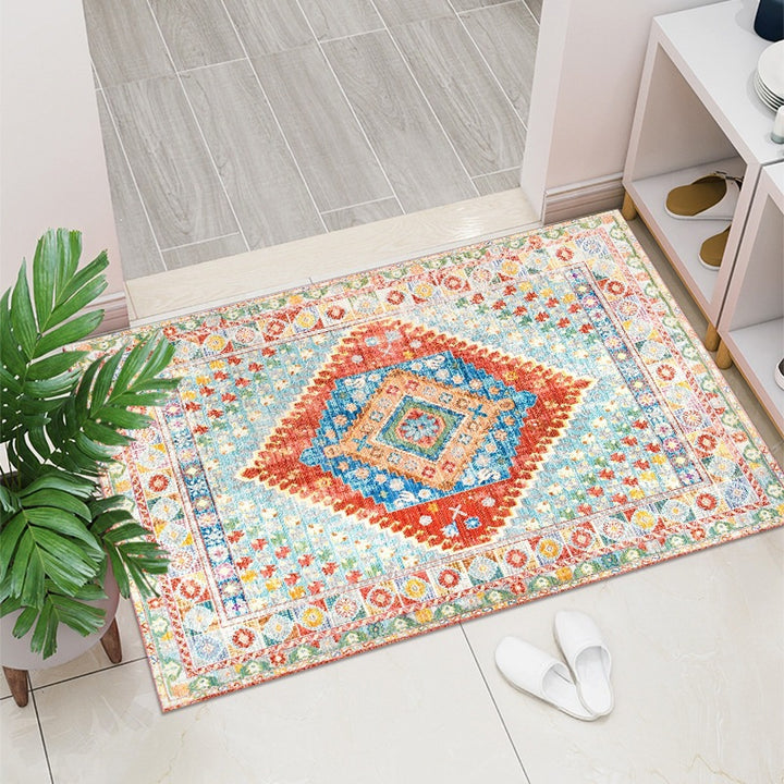 Geometric Pattern Decorative Floor Mat Kalsten