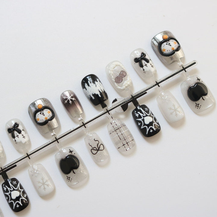 Themed Press-On Nail Art Set