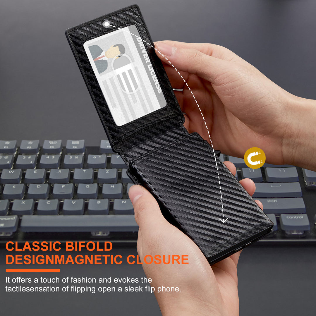 RFID Blocking Carbon Fiber Wallet Kalsten