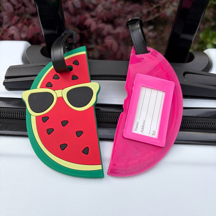 Watermelon-Themed Luggage Tag Kalsten