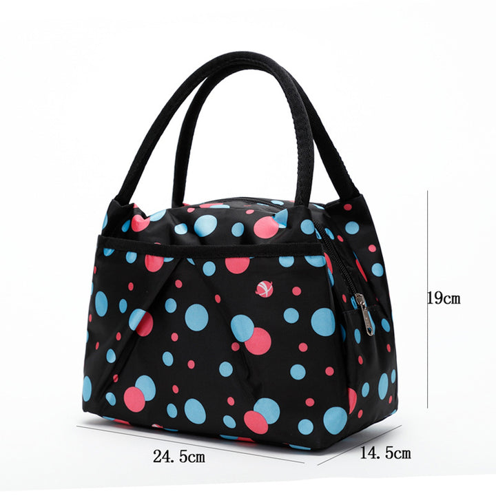 Floral Insulated Lunch Cooler Bag Kalsten
