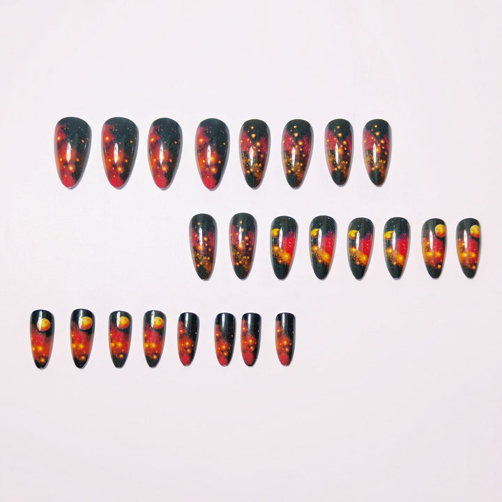 Celestial Galaxy-Inspired Nail Art Kalsten
