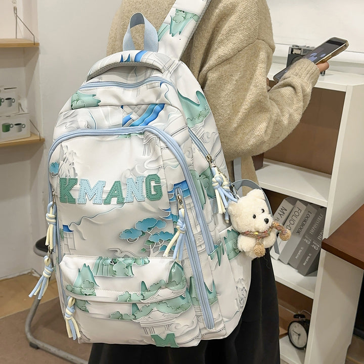 Artistic Graphic Design Backpack Kalsten