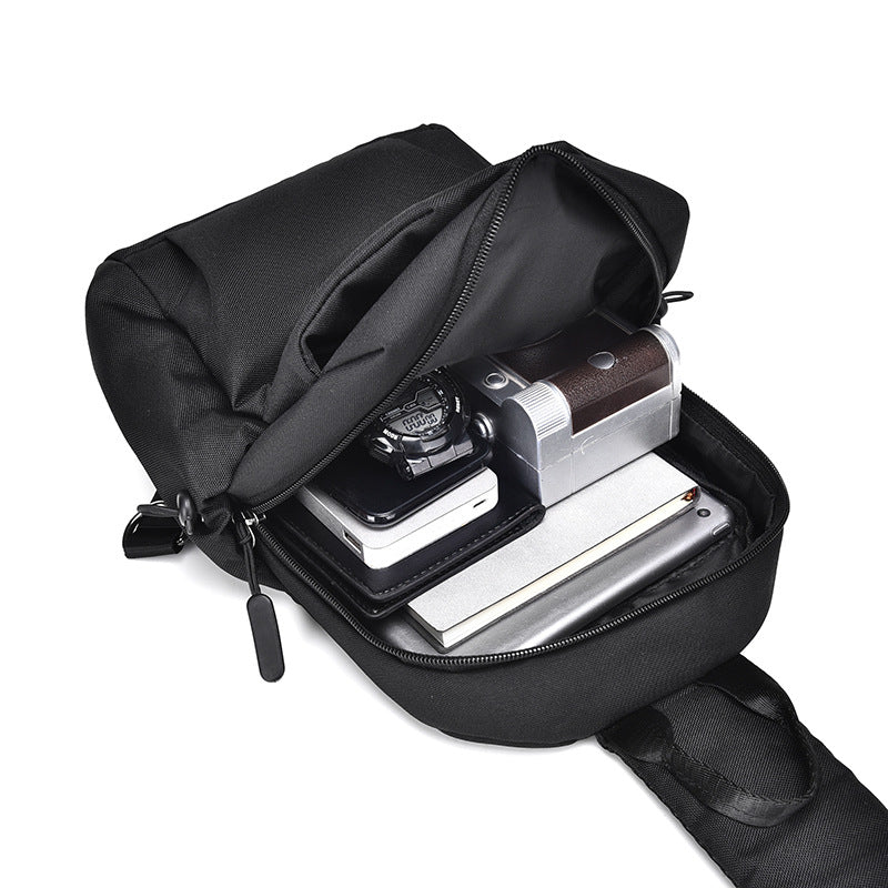 Sling backpack with multiple compartments and ergonomic design Kalsten