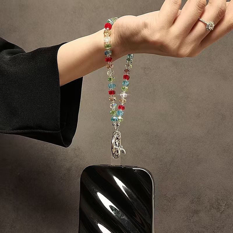 Colorful Beaded Charm Phone Strap Kalsten