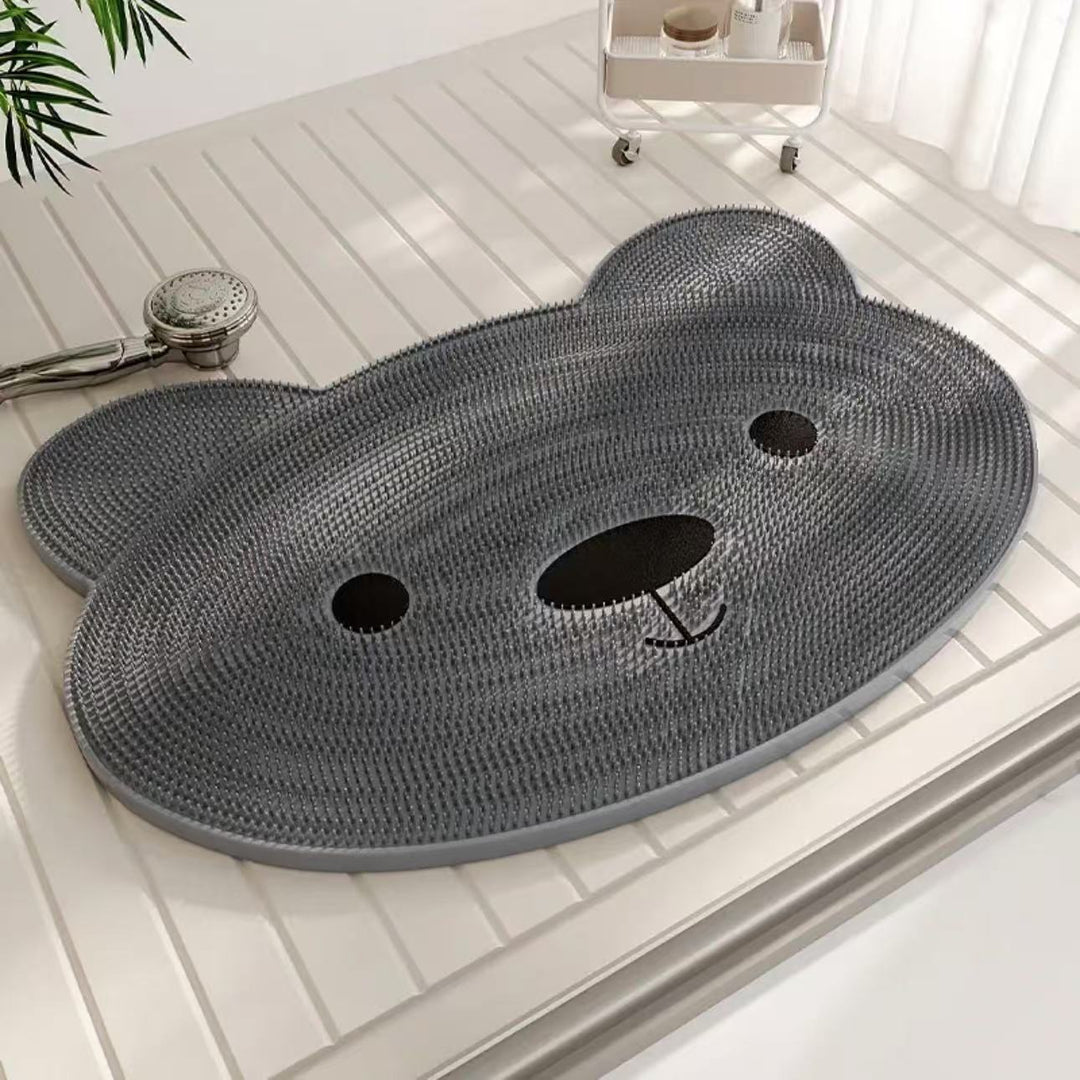 Cute Bear Design Shower Mat Kalsten