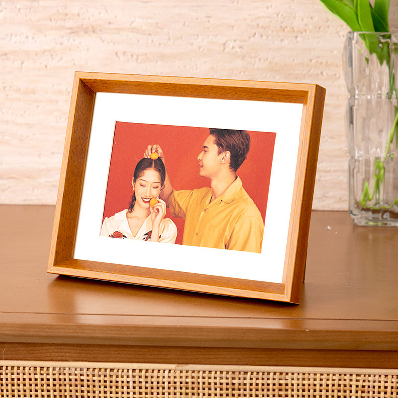 Elegant Natural Wood Photo Frame