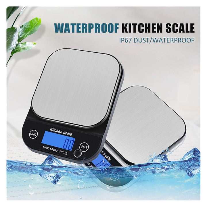 Waterproof Rechargeable Kitchen Scale
