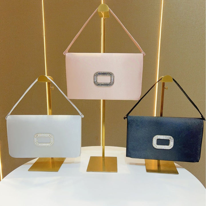 Elegant Satin Evening Purse
