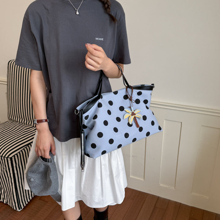 Polka Dot Multifunctional Tote Bag Kalsten