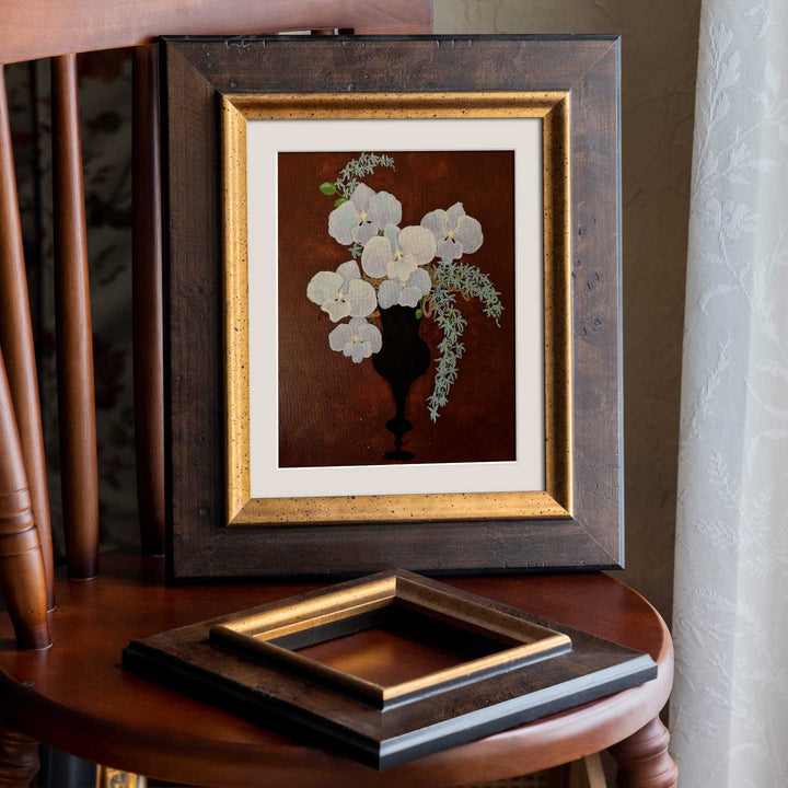 Ornate Handcrafted Wooden Art Frame for Home