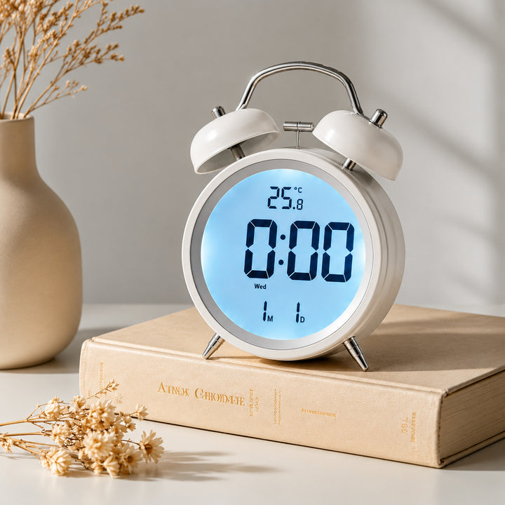 Digital alarm clock with temperature display Kalsten