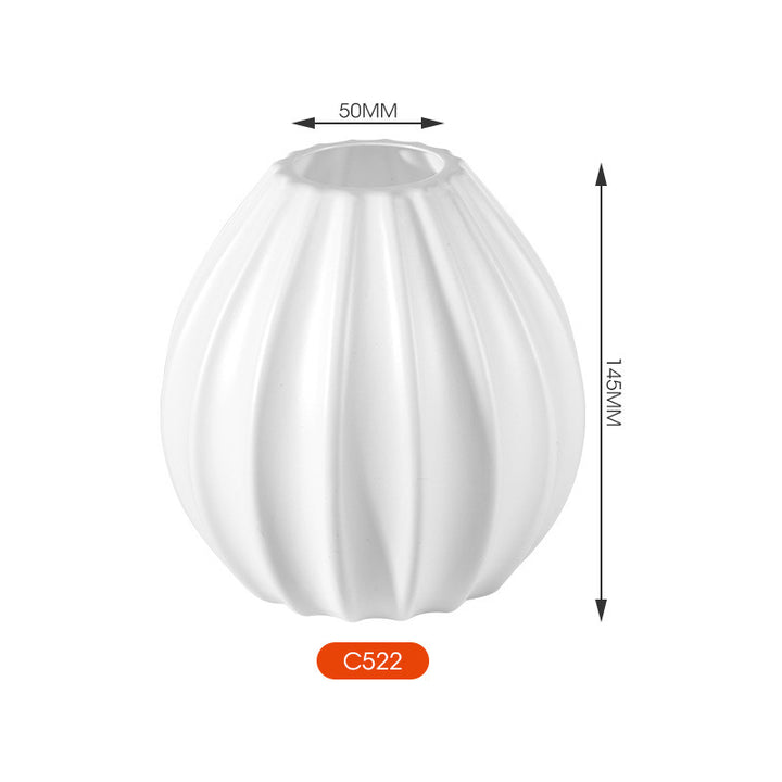 Elegant Textured Ceramic Vase Kalsten
