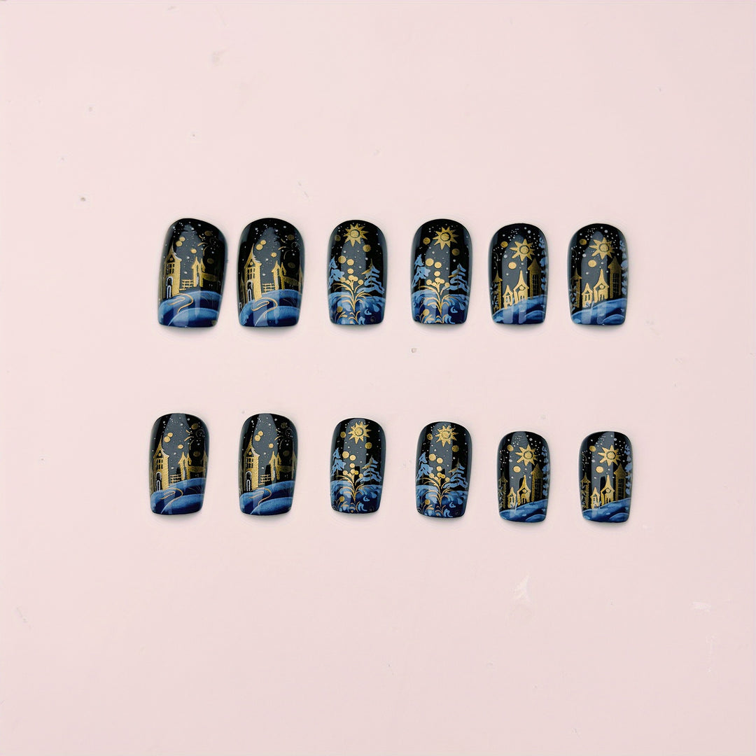 Artistic Holiday-Themed Nail Art Kalsten 1788155601