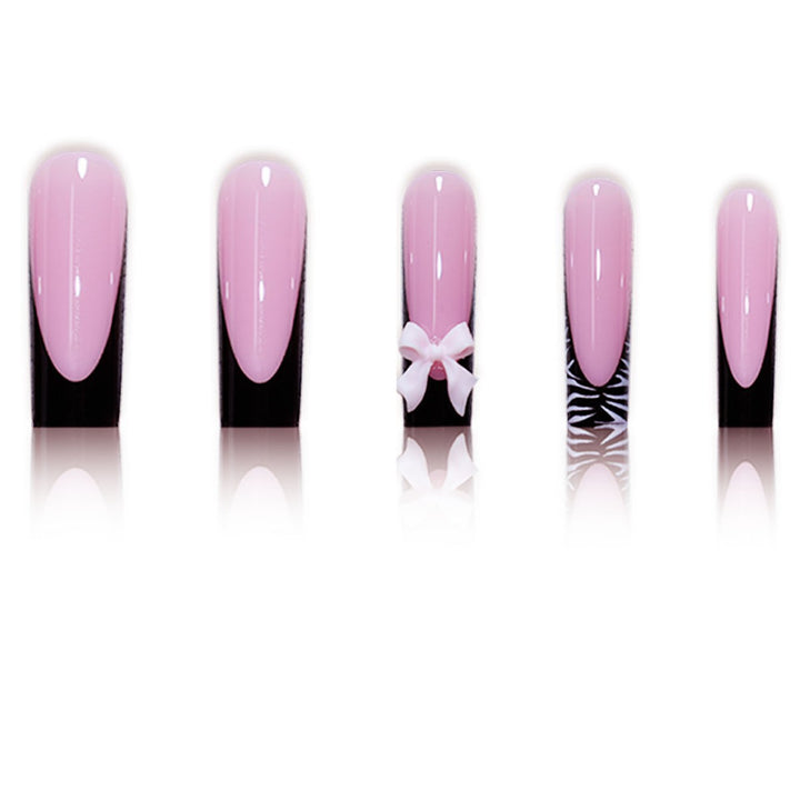 Elegant Decorative Press-On Nail Art Extensions Kalsten