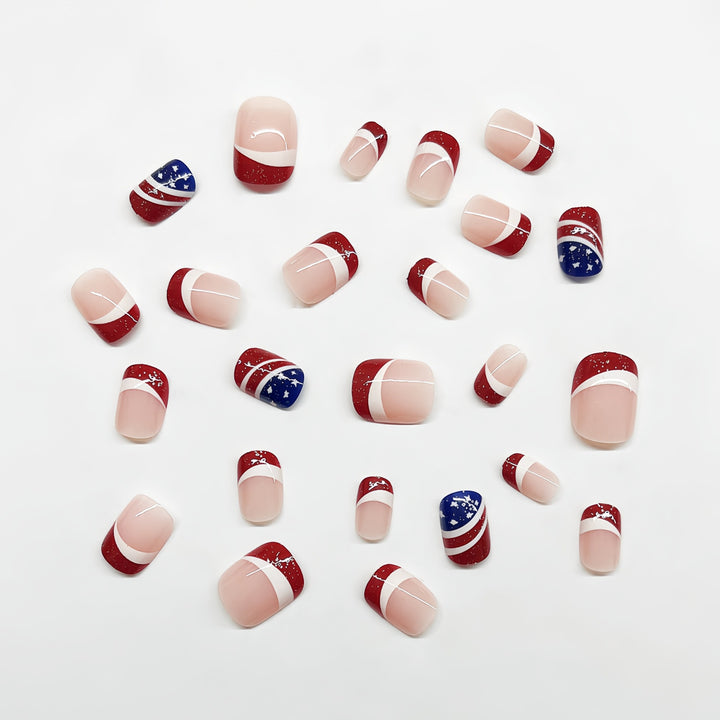 Themed Press-On Nail Art Kalsten
