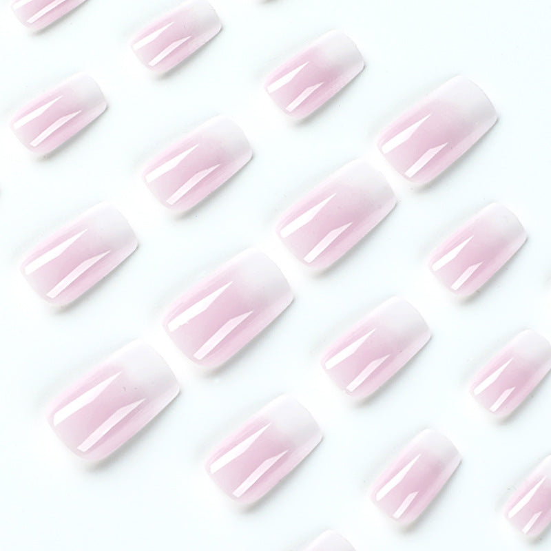 Artful Nail Extensions with Ombre Design Kalsten