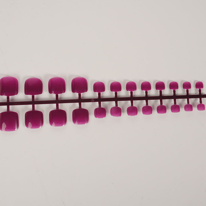 Glossy Ombre Press-On Toenails Kalsten