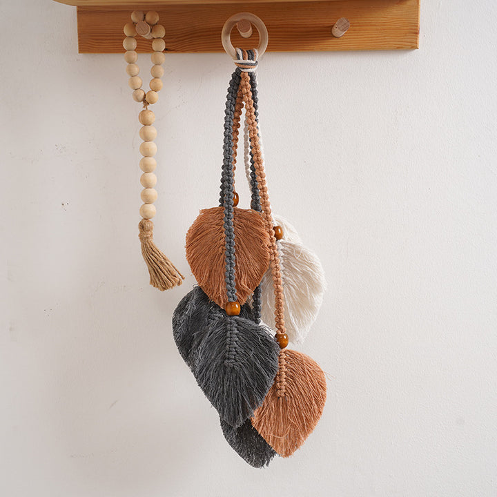 Macrame Leaf Wall Hanging Decor Kalsten