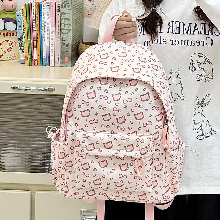 Adorable Character Print Backpack Kalsten