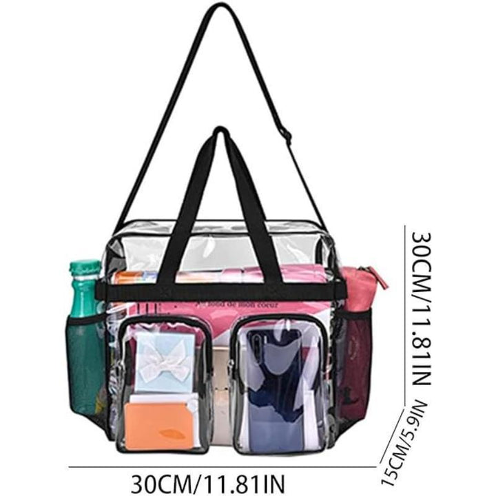 Transparent organizer bag with practical compartments Kalsten