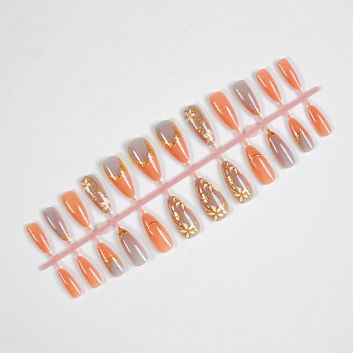 Decorative Press-On Nail Art Kit