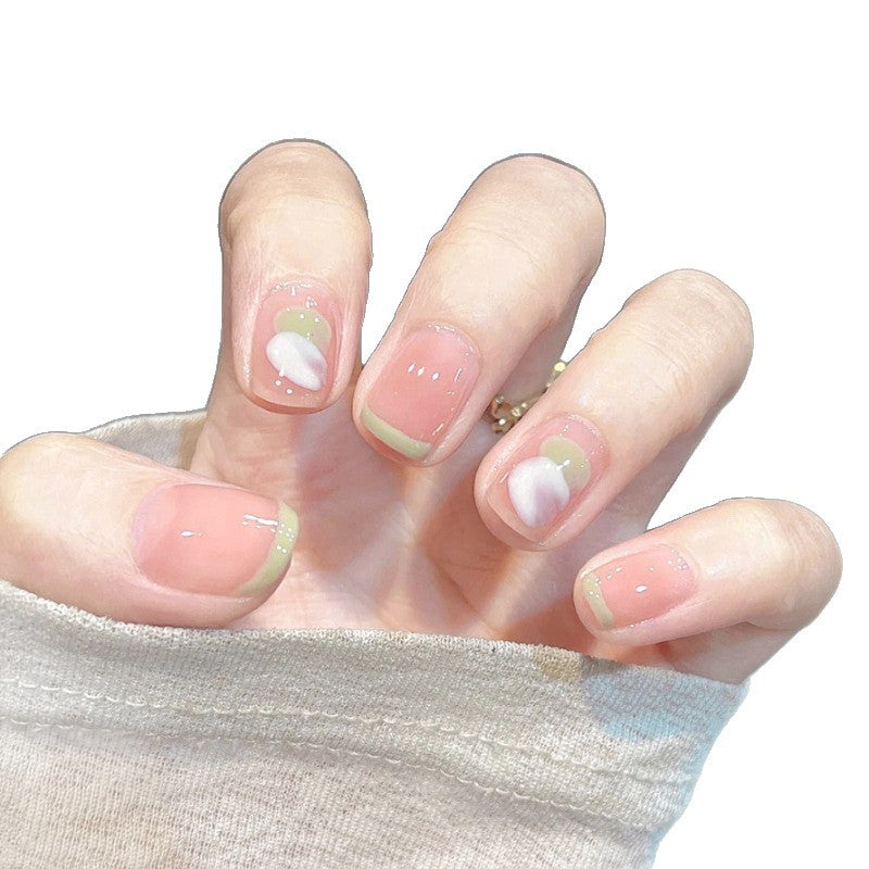 Artistic 3D Floral Nail Extensions