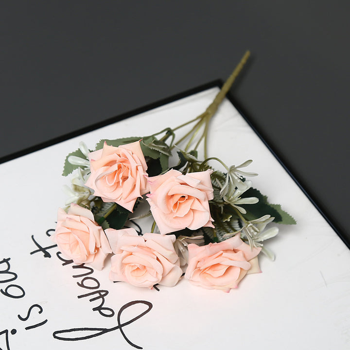 Realistic Artificial Rose Bouquet