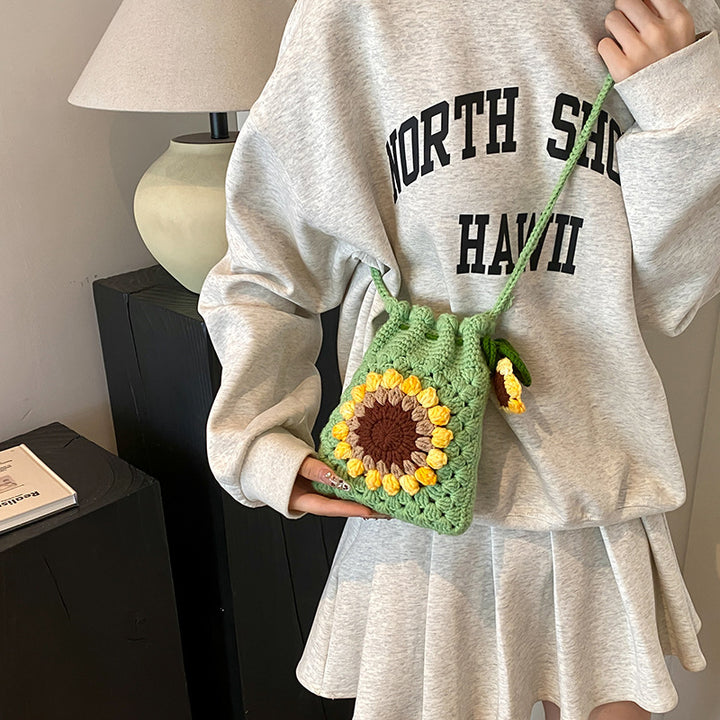 Handcrafted Crochet Bucket Bag