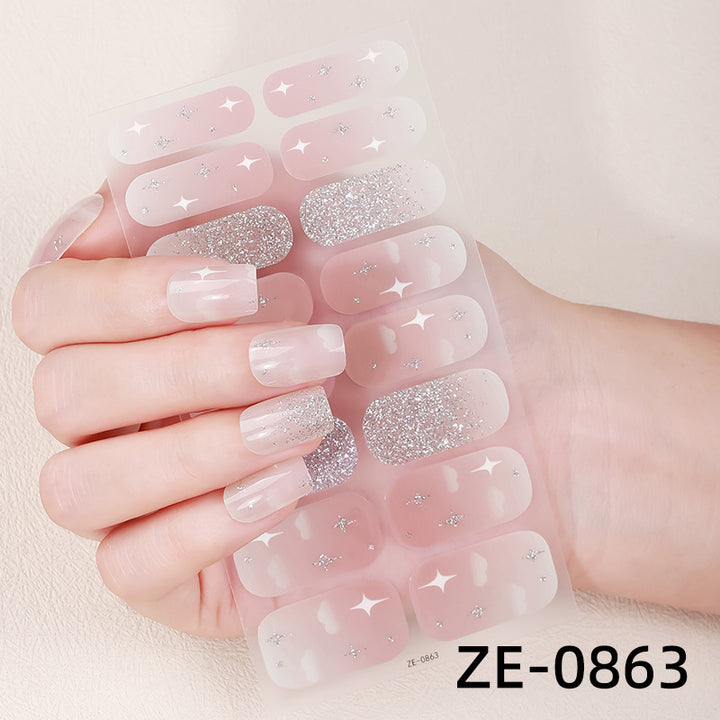 Starry Ombre Nail Wraps