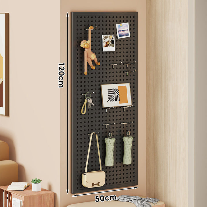 S-Shaped Offset Pegboard Utility Hooks with Support Post
