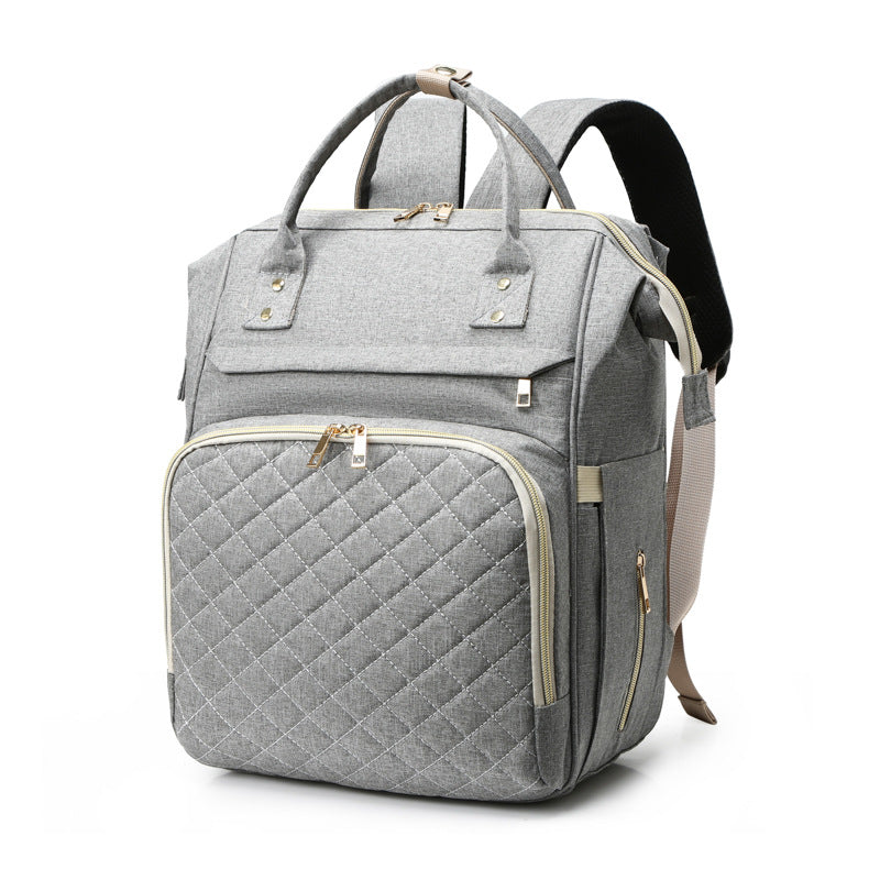 Quilted Multi-Functional Backpack Kalsten