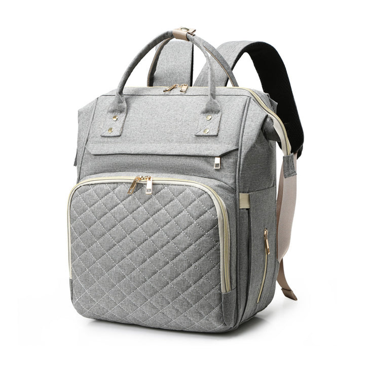 Quilted Multi-Functional Backpack Kalsten