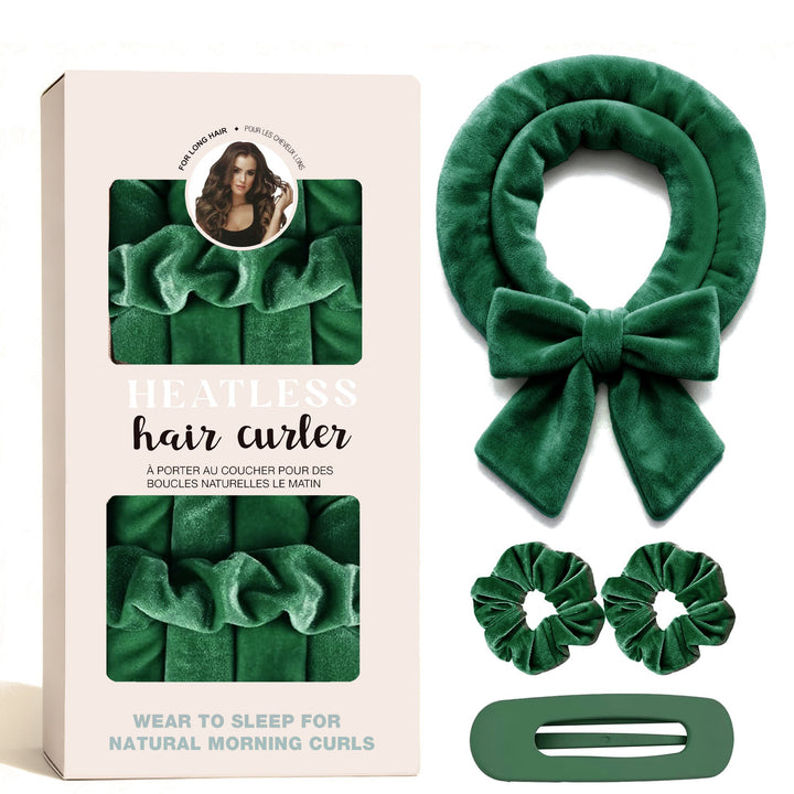 Heatless Satin Hair Curling Set