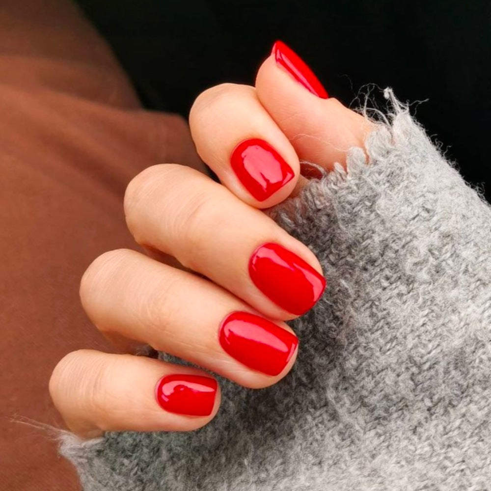 Classic Square-Shaped Press-On Nails