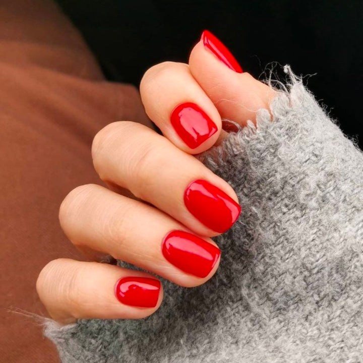 Classic Square-Shaped Press-On Nails