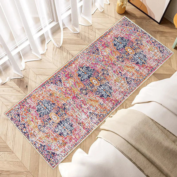 Vintage Bohemian Area Runner Rug Kalsten