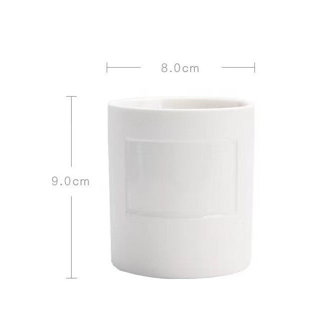 Elegant Minimalist Ceramic Candle Holder Kalsten