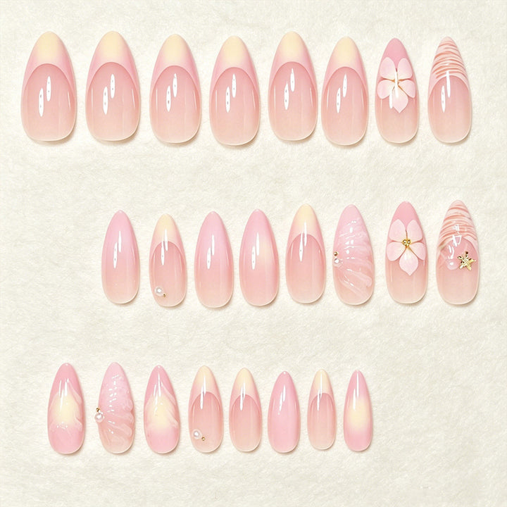 Decorative Press-On Nail Art Set Kalsten