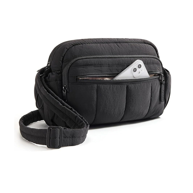 Practical crossbody bag with multifunctional compartment division Kalsten