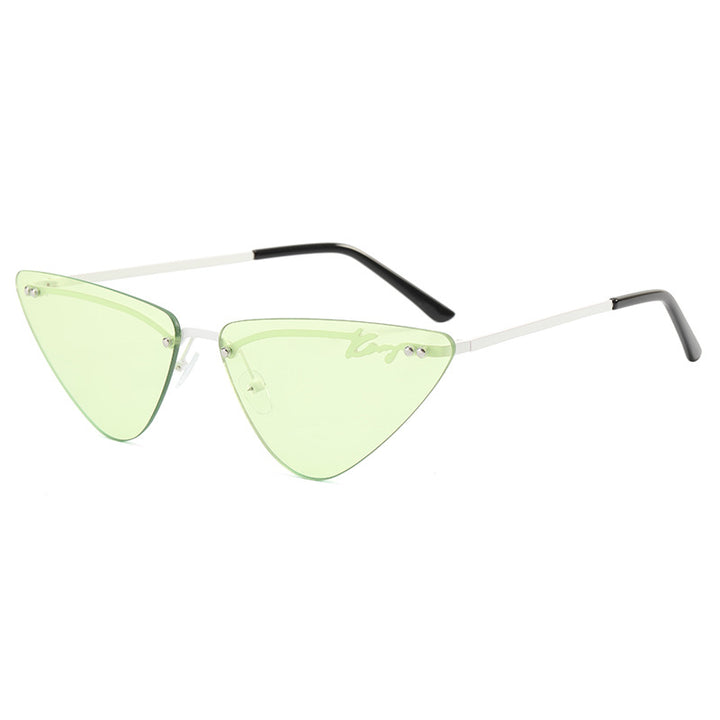 Ladies Trendy Cat-Eye Sunglasses with Feminine Frame Kalsten