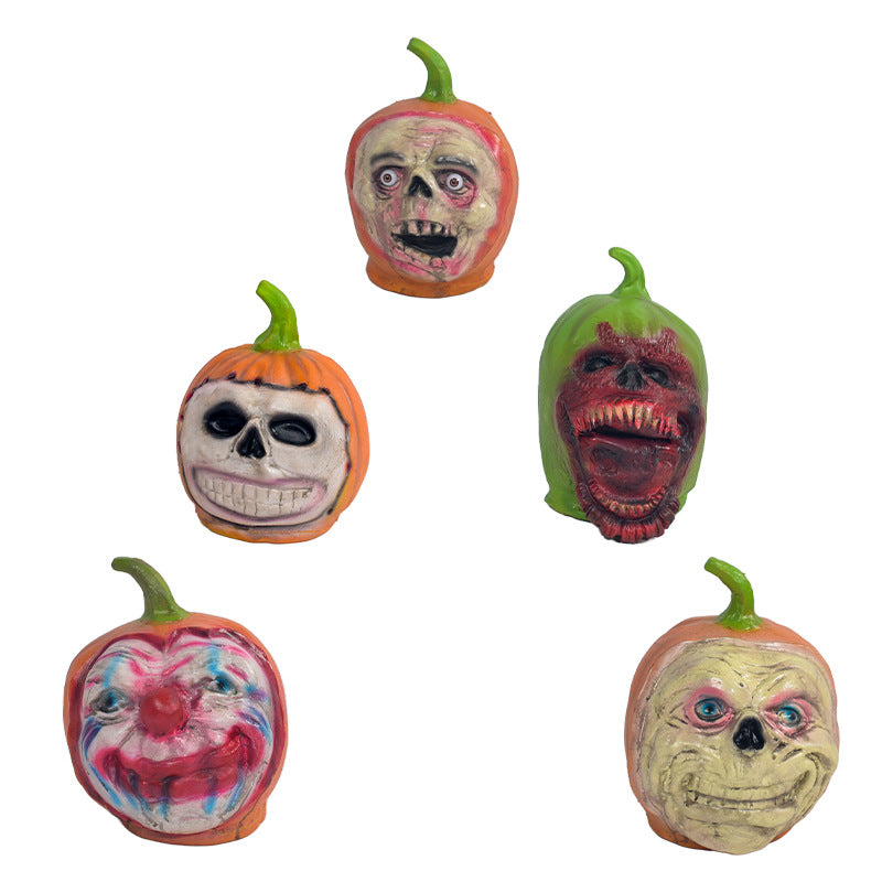 Creepy Pumpkin Skull Decoration Kalsten