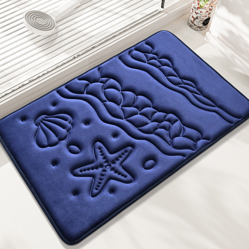 Coastal Themed Shower Mat