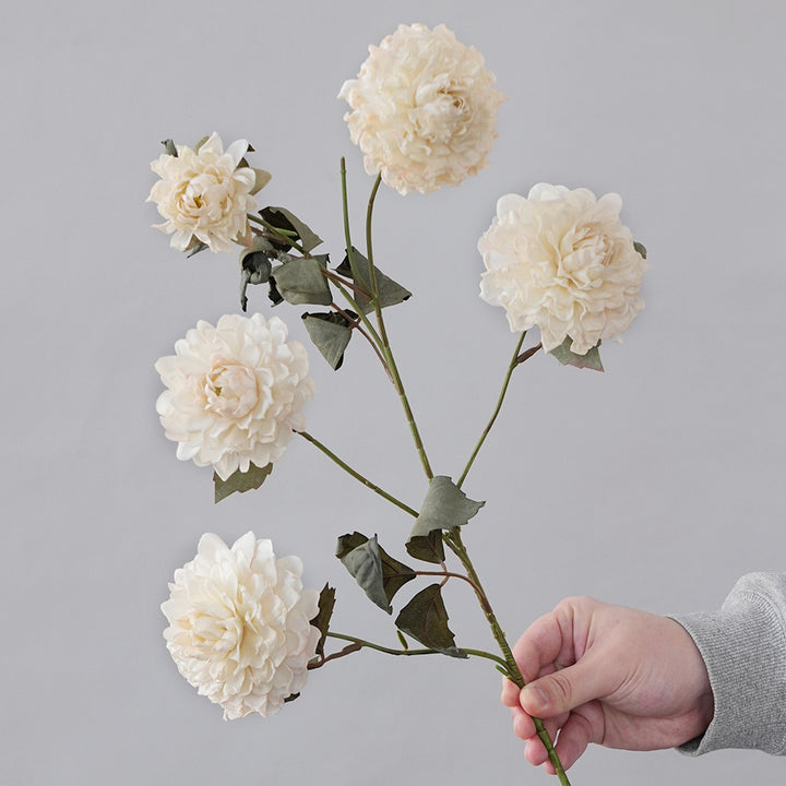 Faux Dahlia Stem