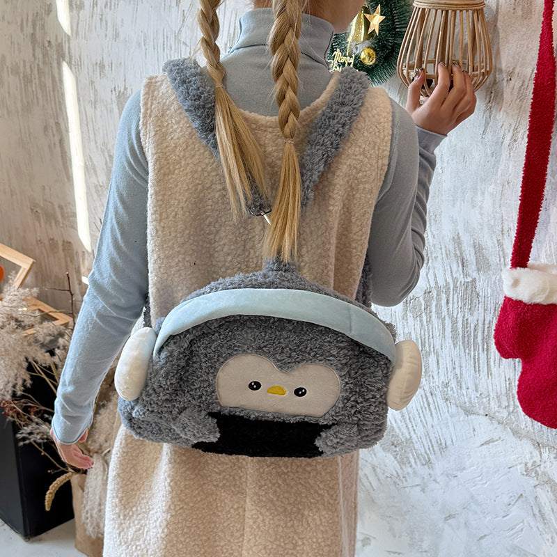 Plush Bag in Penguin Design Kalsten