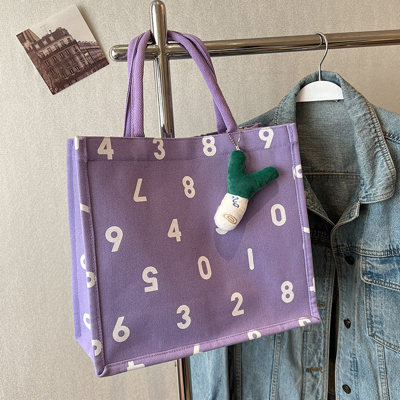 Casual Canvas Shopper Bag