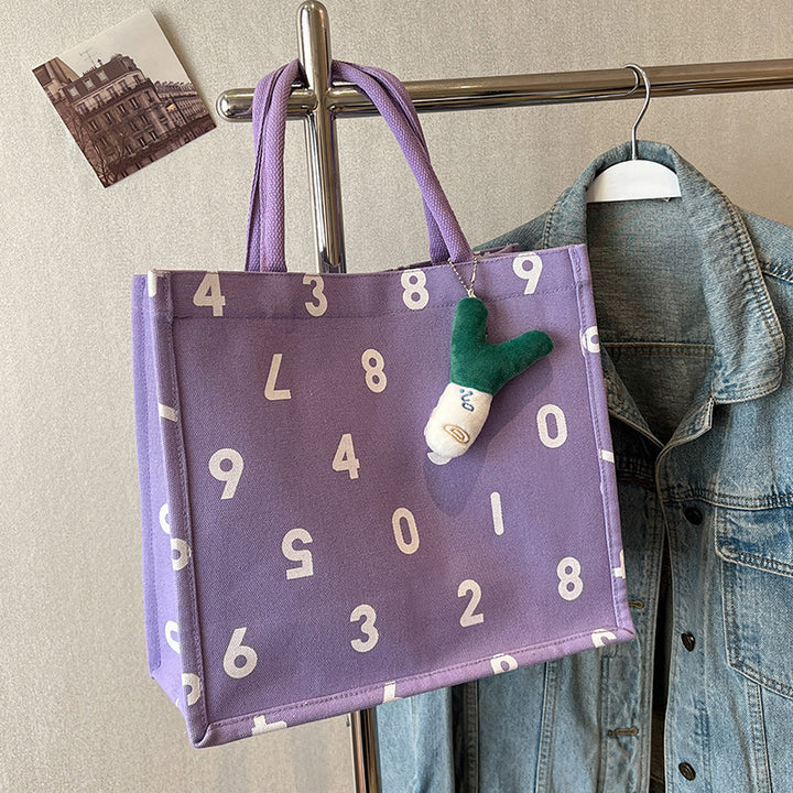 Casual Canvas Shopper Bag